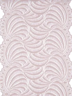 1361 Кружево эластичное 19.5 см, Италия, кофе с молоком 030