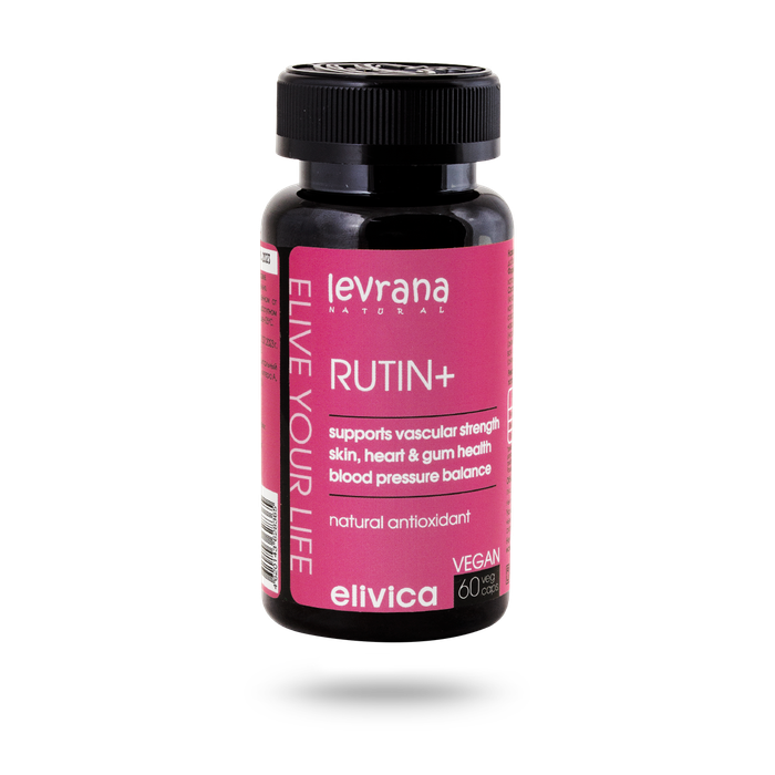 Рутин +, Rutin +, Elivica, 60 вегетарианских капсул капсул