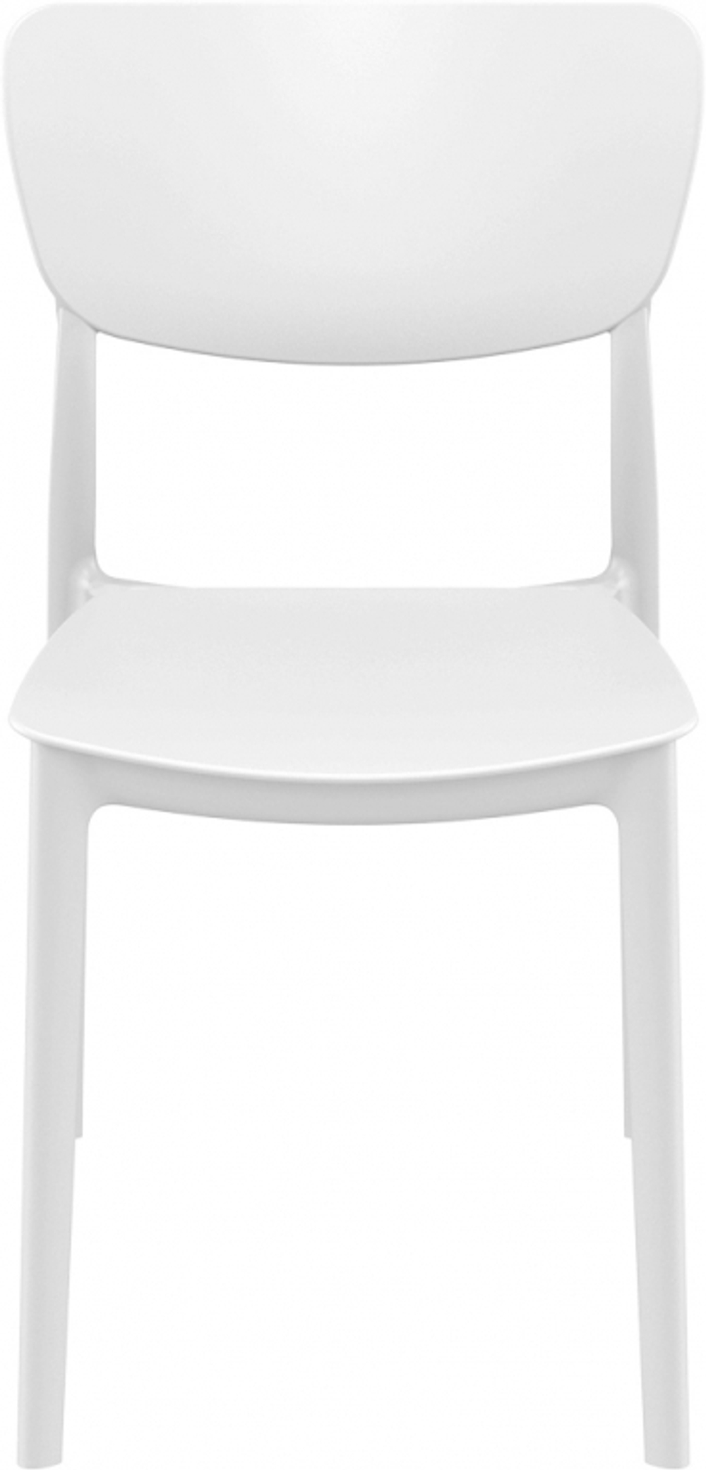 Стул пластиковый Siesta Contract Monna, белый