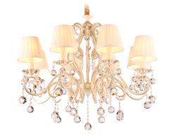Ambrella Подвесная люстра с абажурами и хрусталем Traditional TR4561