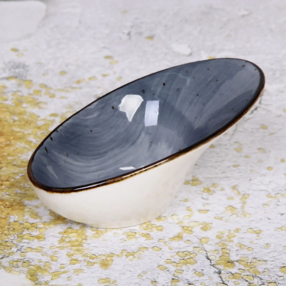 Салатник керамический «Corsica blue» 12*6*5см