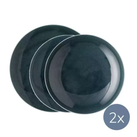 Thomas Rosenthal Group - Набор тарелок Loft Color на 2 персоны / артикул   1190040191610229 + 1190040191610222 + 1190040191610324  / GTIN