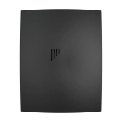 Вентилятор накладной BREEZE D100 обратный клапан Matt black DICITI