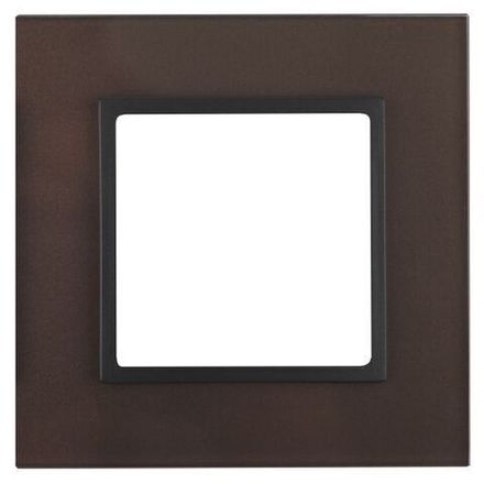 Рамка 1-м 14-5101-13 стекло Elegance бронза+антрацит ЭРА Б0034475