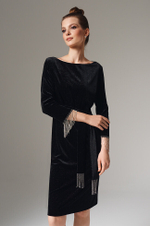 51604 Платье женское (черный)