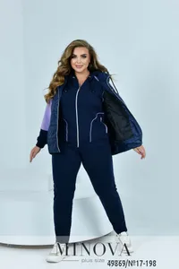 Костюм 17-198-лаванда-синий Minova
