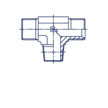 Штуцер FTC BSP 1" NPT 1" CAST