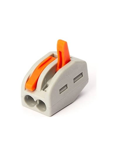 Двухпроводная клемма Gigant 50 шт/уп 0,08-2,5(4)мм² GCT-222-412-50