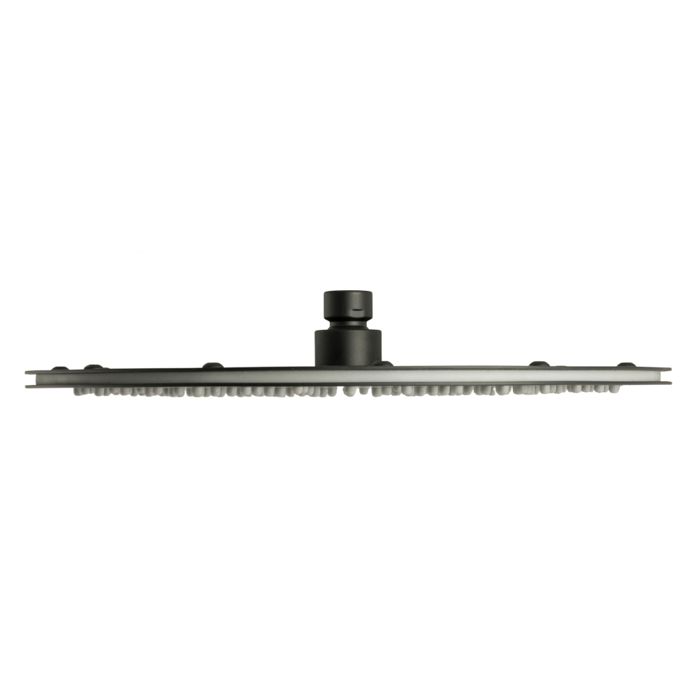 Верхний душ Migliore Fortis 30466 черный D30 см антикальций