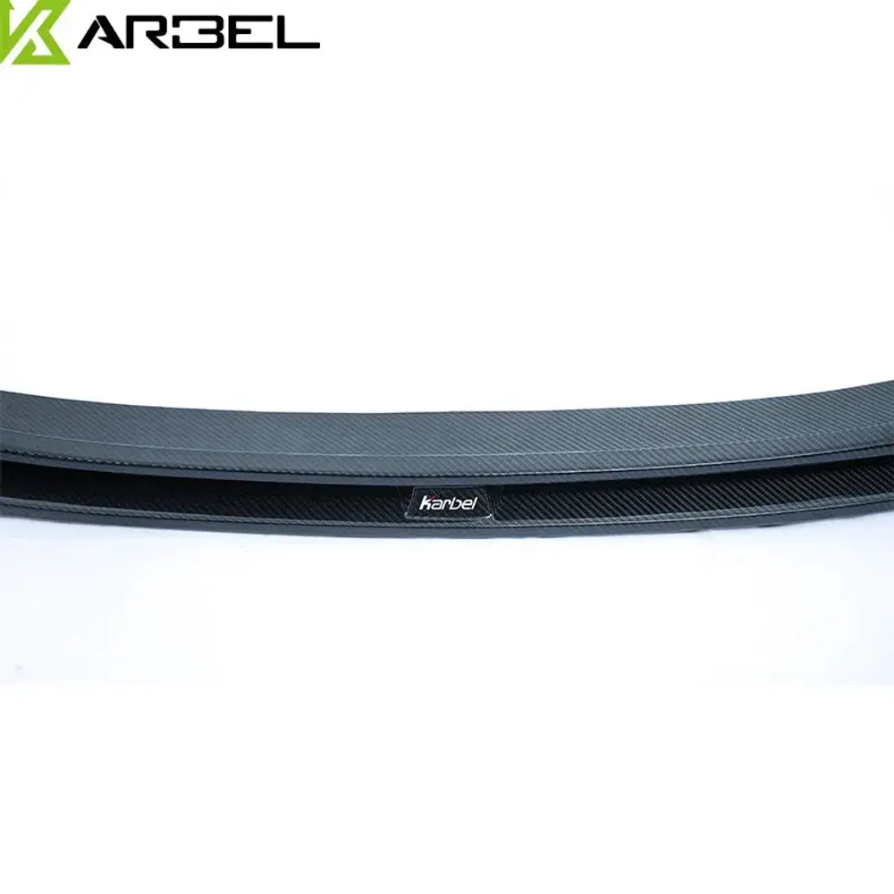 Карбоновая губа переднего бампера для AUDI A3 S LINE & S3 2017-2020 Sedan Ауди седан