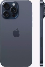 iPhone 15 Pro 256 ГБ, Dual: nano SIM + eSIM , синий титан