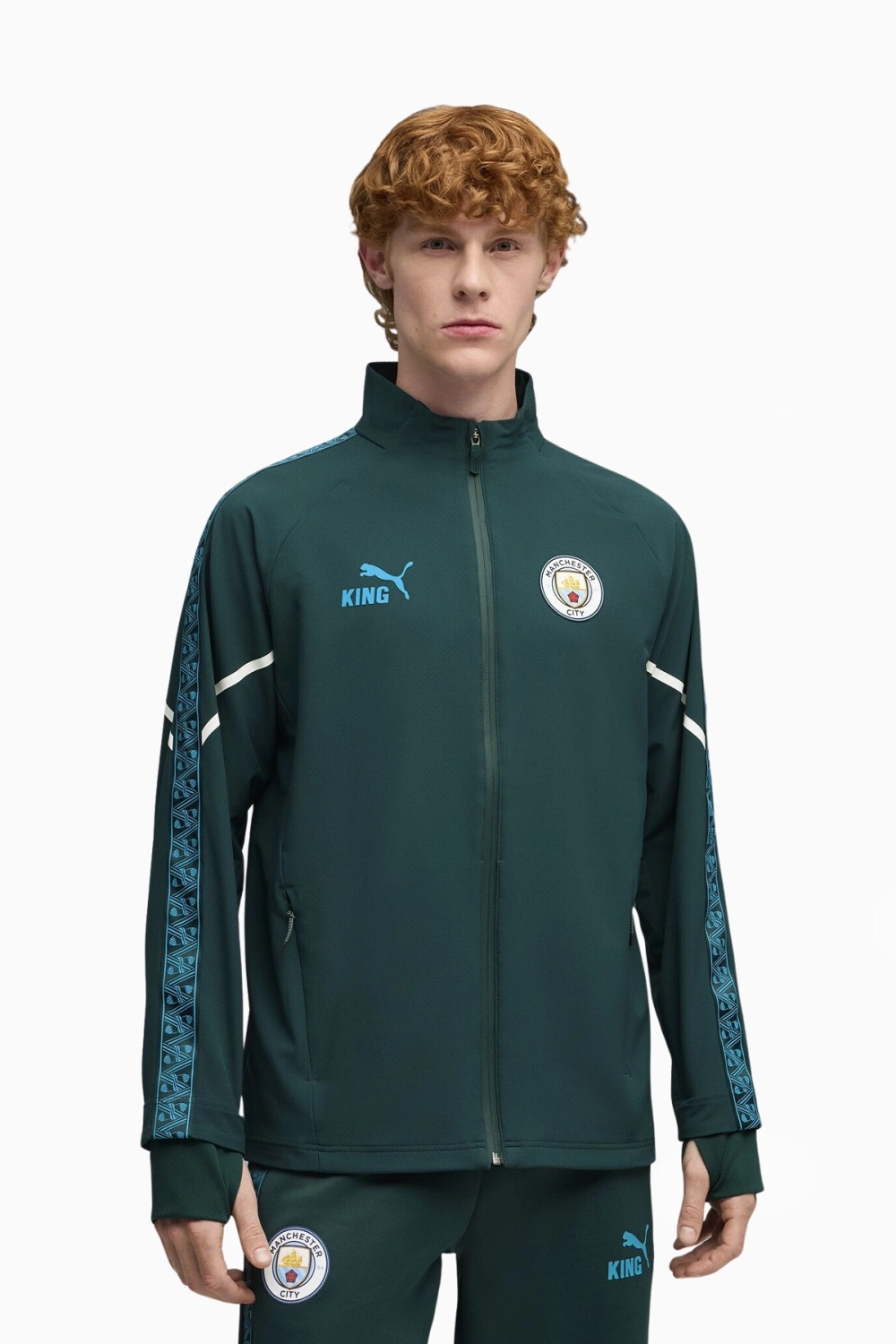 Ветровка Puma Manchester City 25/26 KING Ultimate Anthem - зеленый
