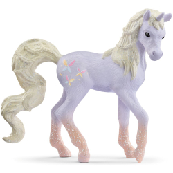 Schleich Bayala Elf World - Блестящий опаловый единорог 70775X / артикул   70775X  / GTIN 4059433652450