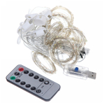 Гирлянда электрическая занавес "Бриллиант" 3*3м, 300 ламп LED, 8 режимов, с пультом, мультицвет