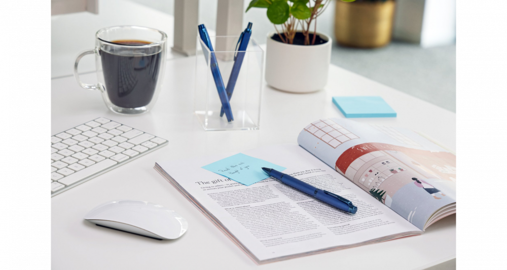 Ручка роллер Parker IM Monochrome Blue, стержень:F, цвет чернил: black, в подарочной упаковке.