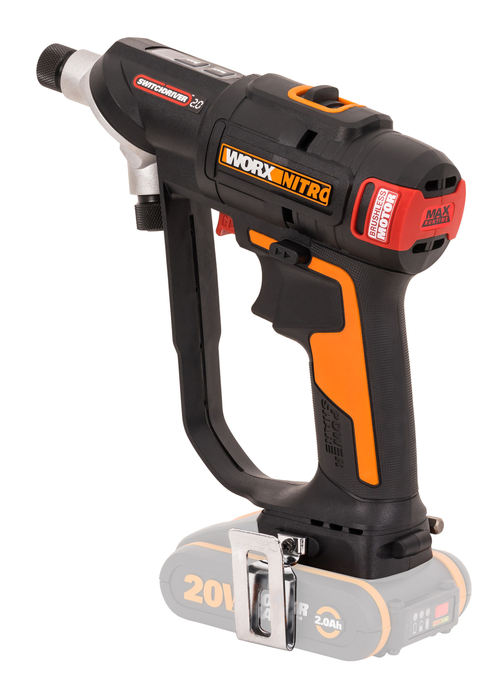 Дрель-шуруповерт аккумуляторная бесщёточная WORX Switchdriver 2.0 WX177.9
