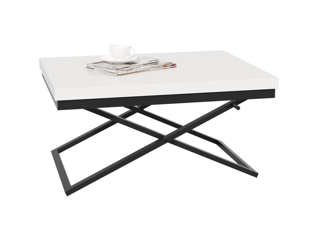Стол-трансформер ГЗМИ Орфей 1, черный/белый