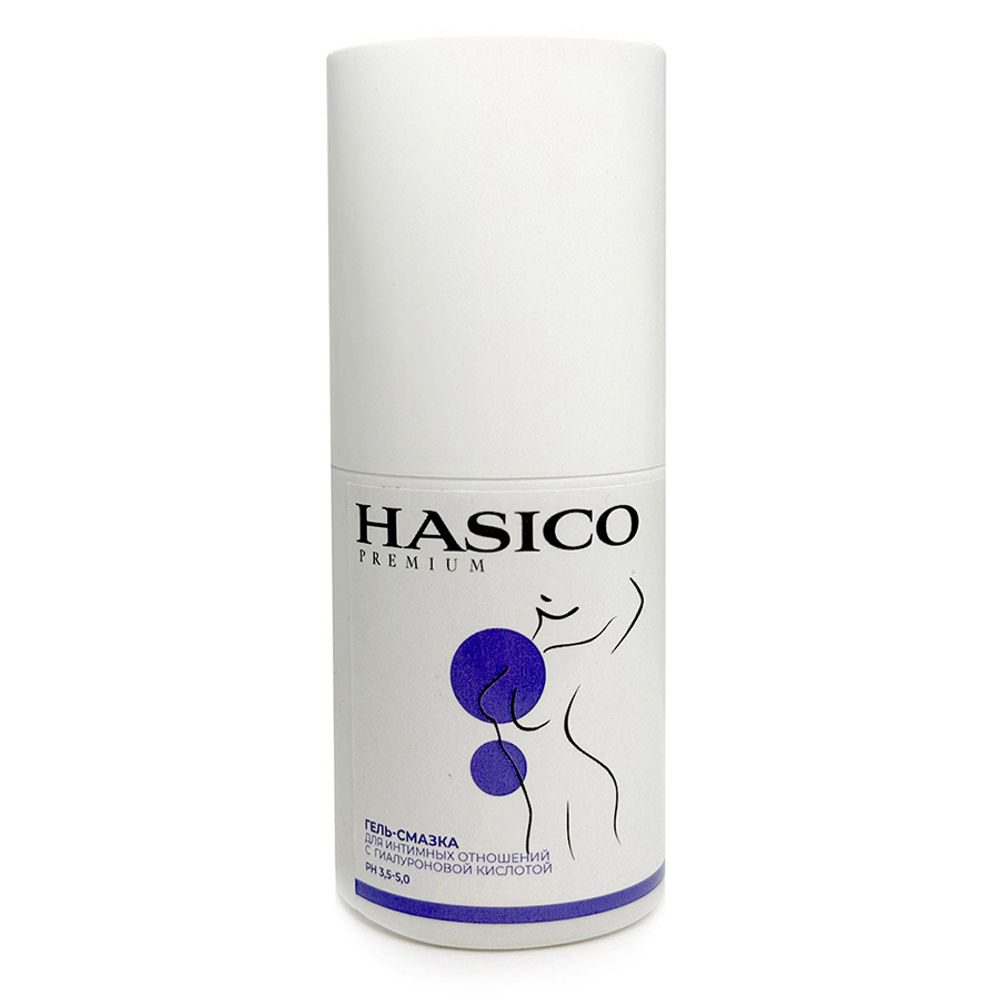Интимная гель-смазка на водной основе с Гиалуроновой кислотой Hasico Premium 100мл