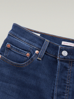 Женские прямые джинсы с завышенной талией Levi's Ribcage Straight Ankle 72693-0227, Утепленные