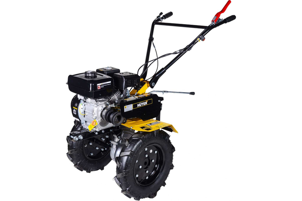 Мотоблок бензиновый Huter МК-7000P-10-4х2