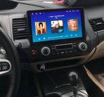 Магнитола Honda Civic 8 4d 2005-2012 (левый руль) - FarCar BM044M-2K монитор 10.36" 2K QLED на Android 14, TS10, 4+32Гб, CarPlay, 4G SIM-слот