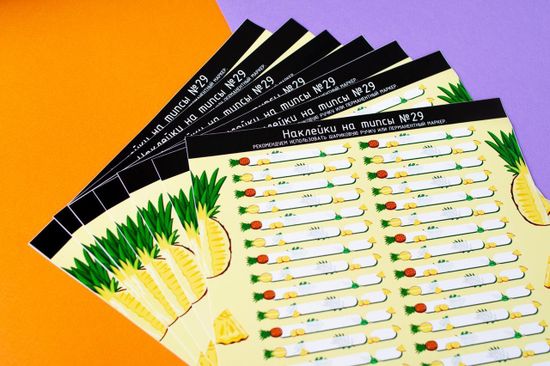 Наклейки на типсы №29