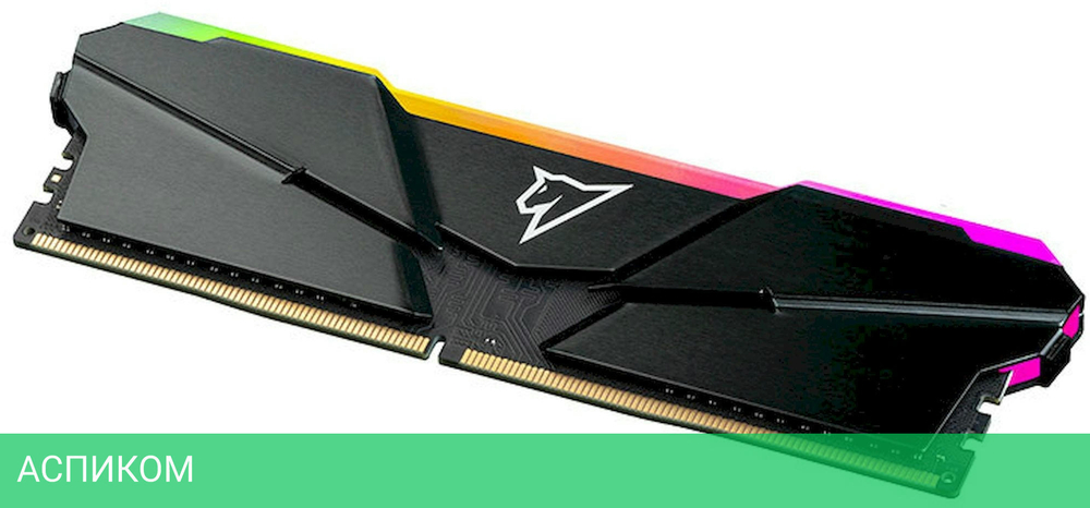Оперативная память Netac Shadow RGB 2x8GB DDR4 PC4-25600 (NTSRD4P32DP-16E)