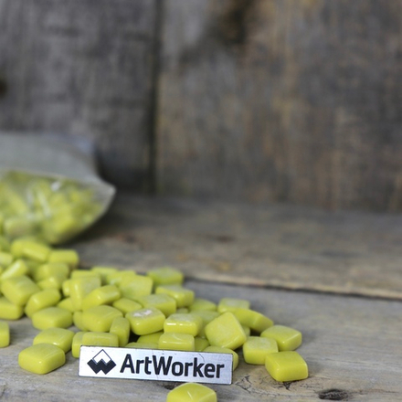 FLORY12 AW025 Стеклянная мозаика 12х12 мм 0,5 кг