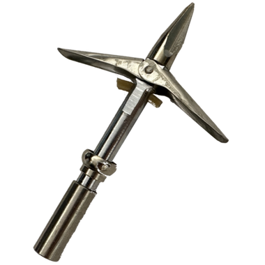 Наконечник 110мм Scorpena с втулкой и сменной головкой Четырёхгранник с проточкой