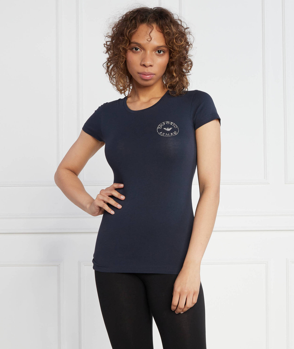 Футболка Emporio Armani - темно-синий(163139 3F223)