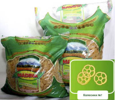 Макароны Мадина Колесики 5,0 кг