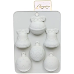 Форма силиконовая «Шарики» 16*22*3см, микс цветов