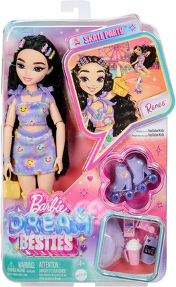 Кукла Barbie Dream Besties Lalka Renee на роликах, JFX99