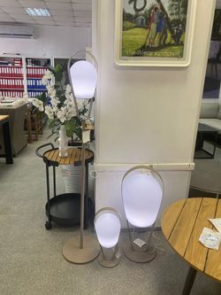 Solna 148см, лампа бежевый, алюминий/полимер