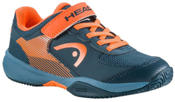 детские Кроссовки теннисные Head Sprint Velcro 3.0 Kids - bluestone/orange