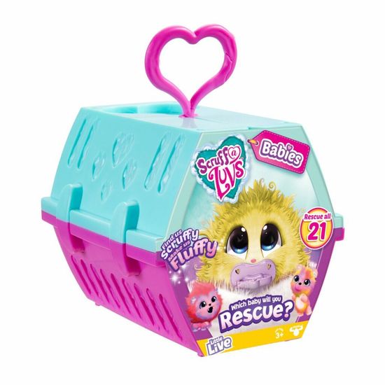 Пушистик-потеряшка babies в пластиковой сумочке с ручкой