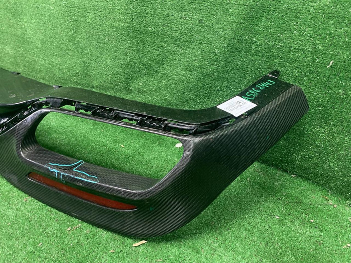 Юбка заднего бампера Mercedes S W222 (2017-2020) AMG 63