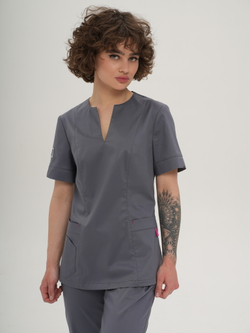 Костюм медицинский женский | Бл-331/2а +Б-128 клеон экстра