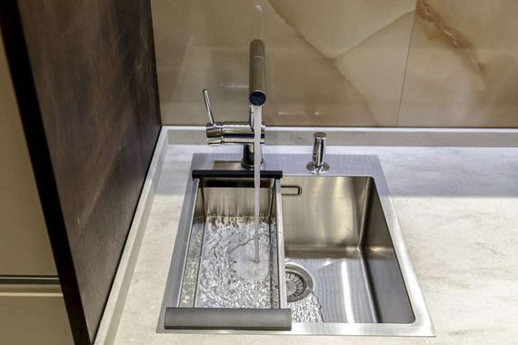 Мойка Akisame 41-GM нерж.сталь/вороненая сталь(арт.4973094)