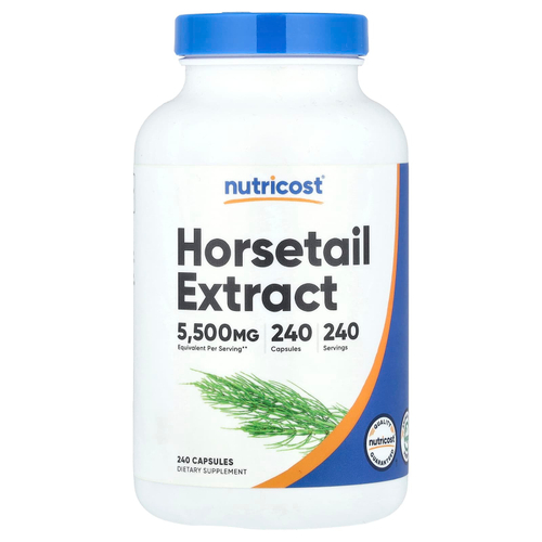 Nutricost, Экстракт хвоща, 5500 мг, 240 капсул
