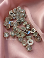 Пуговицы золото страз 11,5 мм