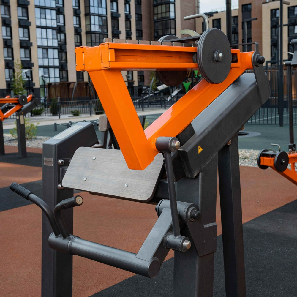 Power-1811 Уличный тренажер Бицепс-машина с переменной нагрузкой ZAVODSPORTA