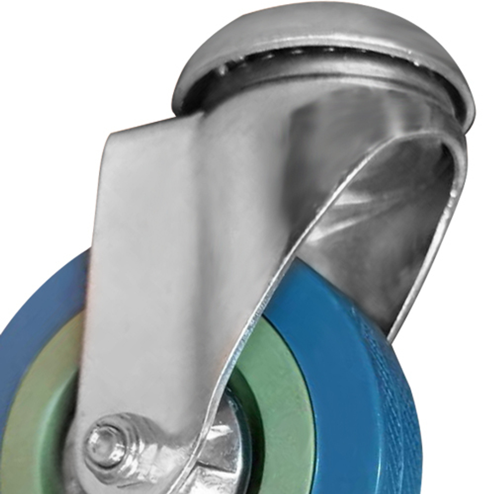 Аппаратная колесная опора с протектором на шинке SChg 93 PVC