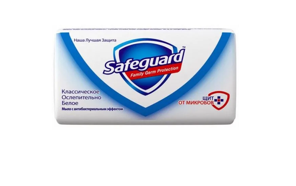 мыло инд.уп.Safeguard 90мл.Классическое белое