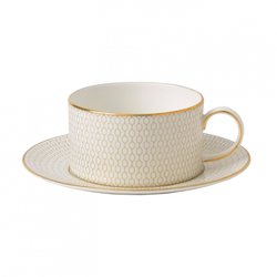 Wedgwood - Gio Gold Чашка и блюдце 180мл для кофе/чая / артикул   40007548  / GTIN 701587194891