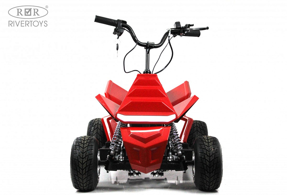 Детский электроквадроцикл RiverToys M009MM красный