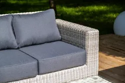 "Боно" лаунж-зона из искусственного ротанга, цвет бежевый