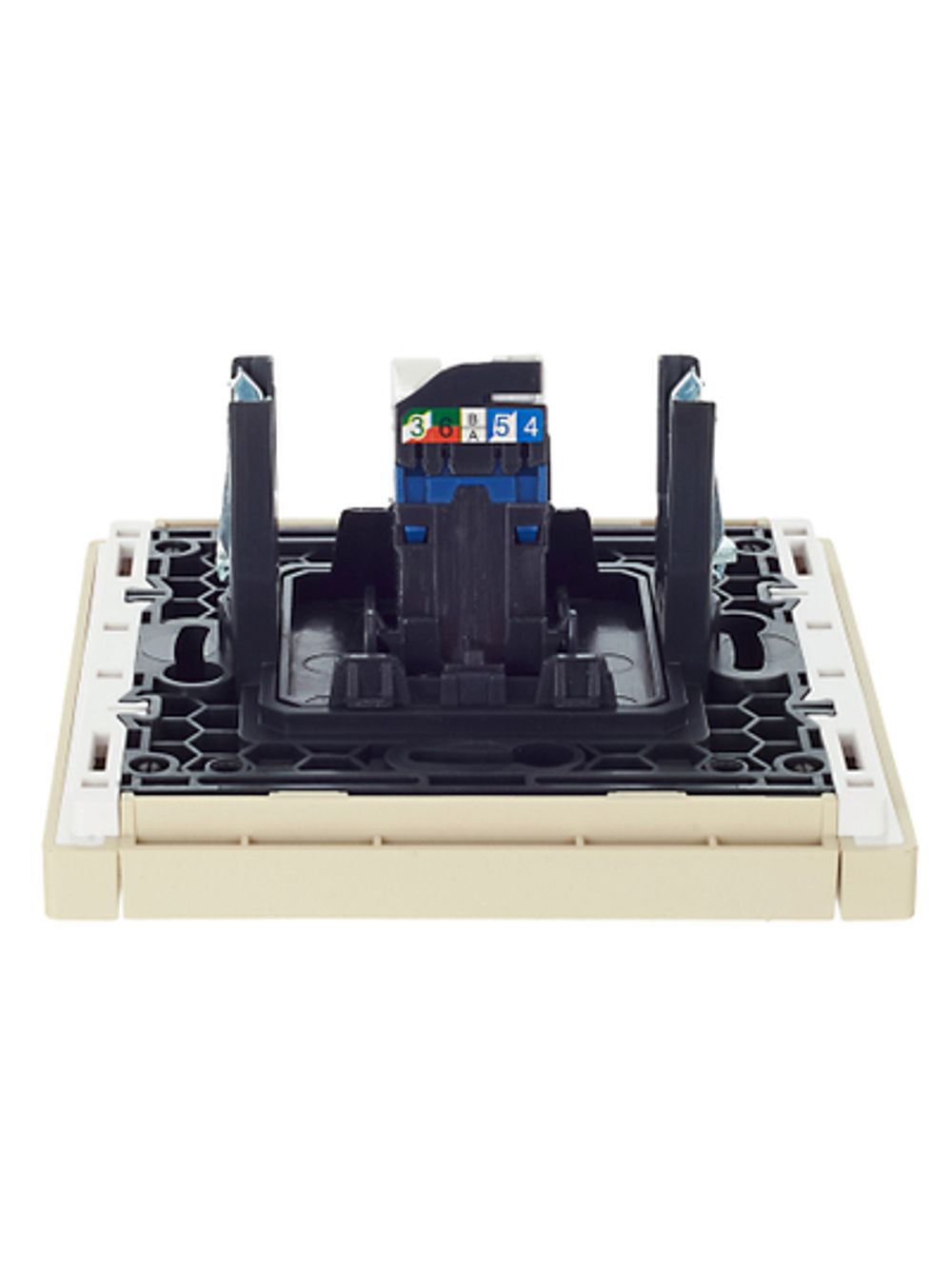 FORTE&PIANO Розетка компьютерная RJ45 кат.6 FP431 ваниль IEK