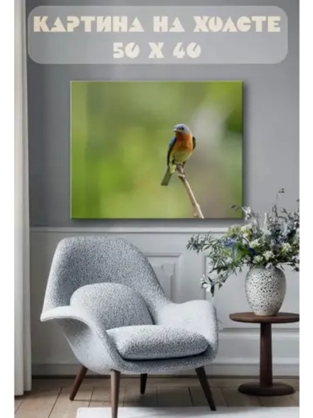 Картина на стену 40 X 50 Птица