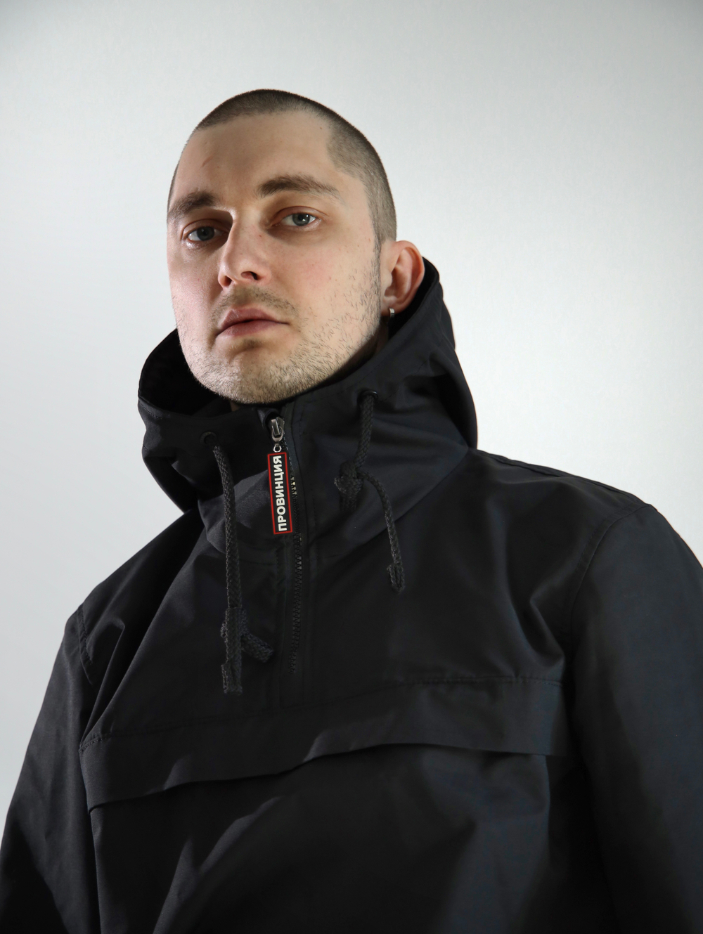 Анорак легкий ПРОВИНЦИЯ черный